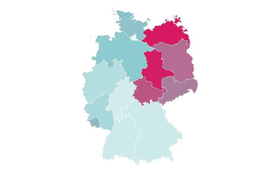 Affinité par région — Sven Martinek, Allemagne
