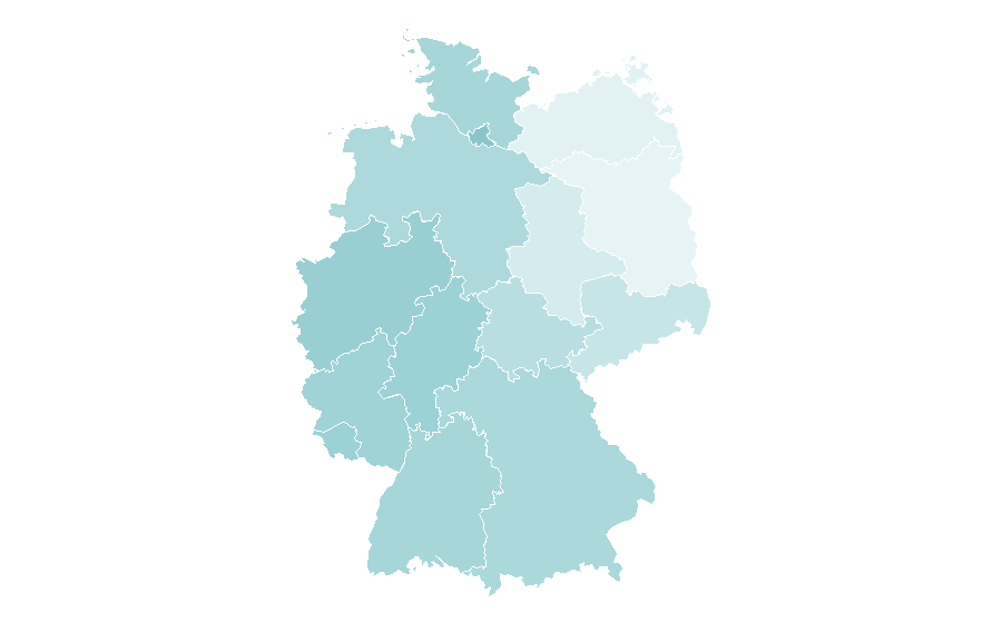 Affinity by region — Syd Barrett, Germany