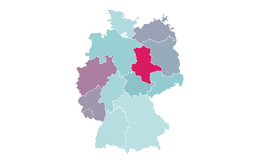 Affinité par région — Sylvester Stallone, Allemagne