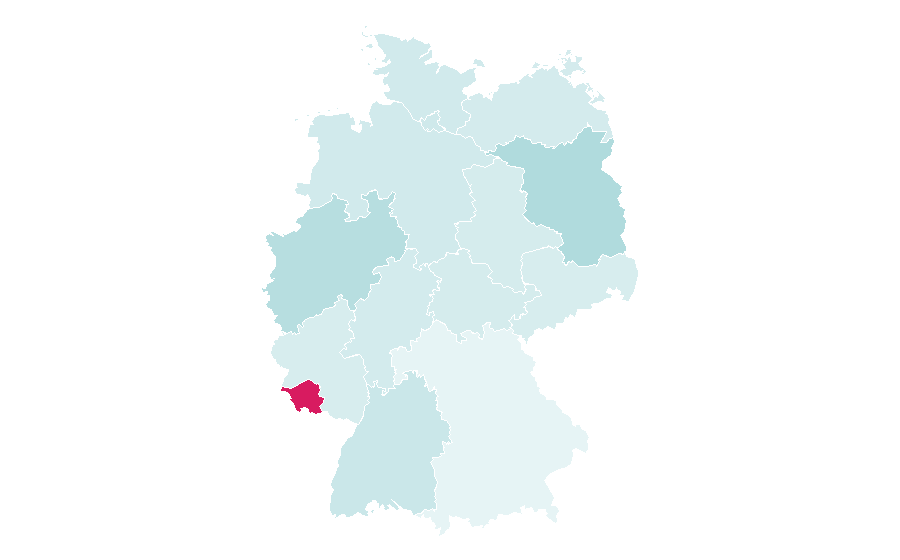 Affinity by region — Syria TV, Germany