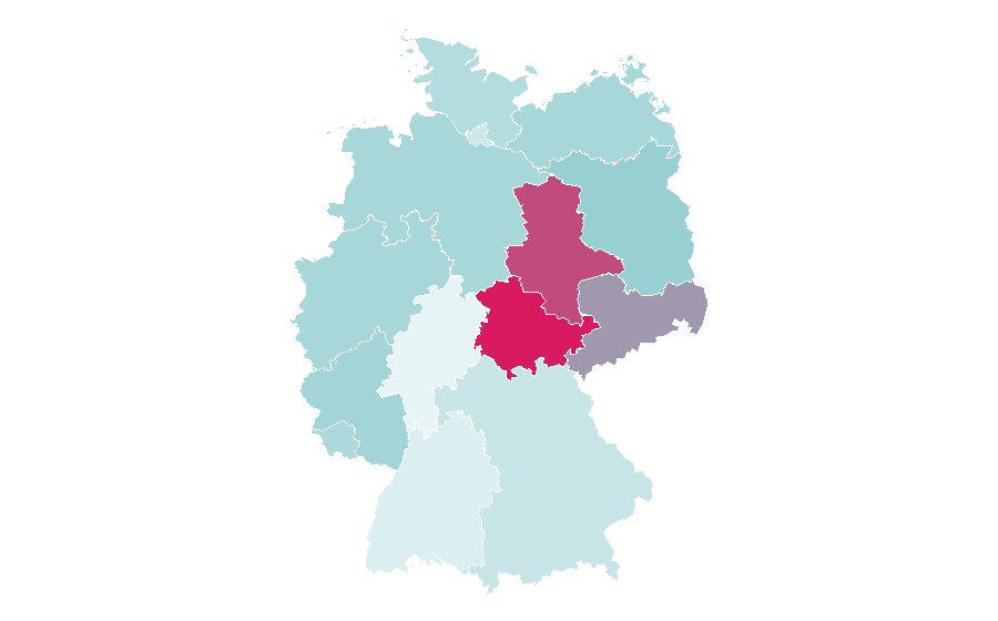 Affinity by region — Syrup, Germany