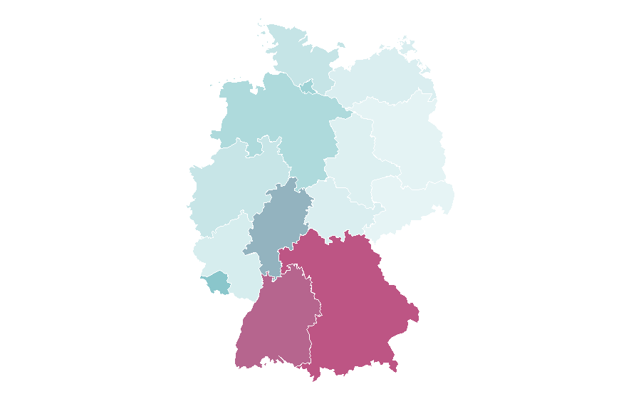 Affinità per regione — Systems engineering, Germania