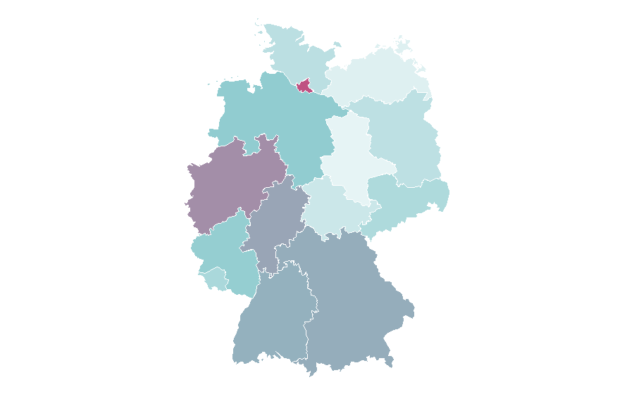 Affinity by region — Taco, Germany