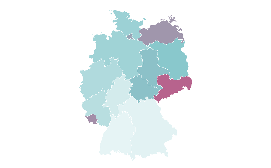 Affinity by region — Tactical shooter, Germany