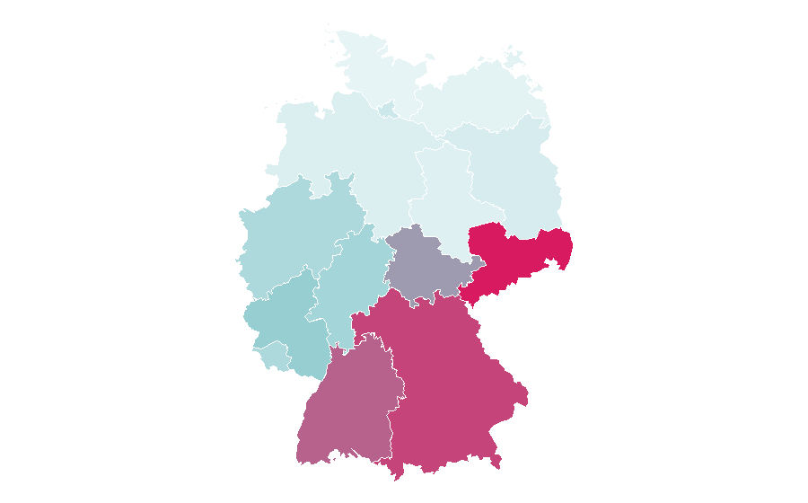 Affinity by region — Tadej Pogačar, Germany