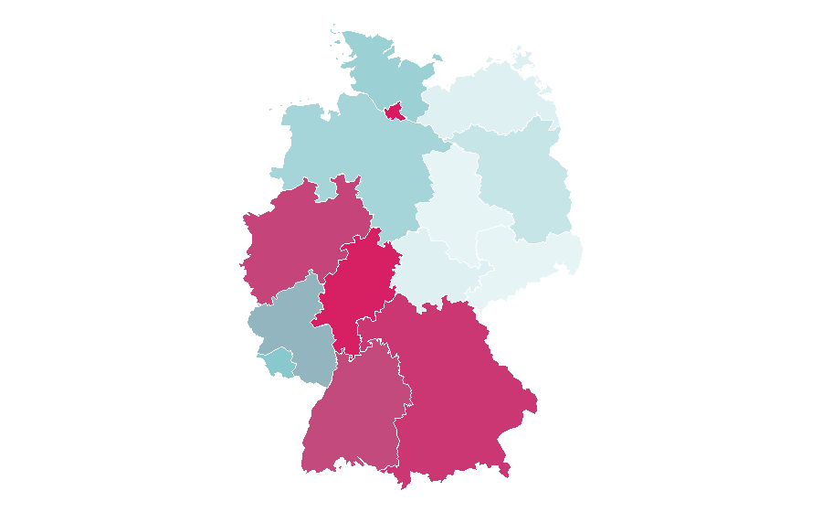 Affinità per regione — TAG Heuer, Germania