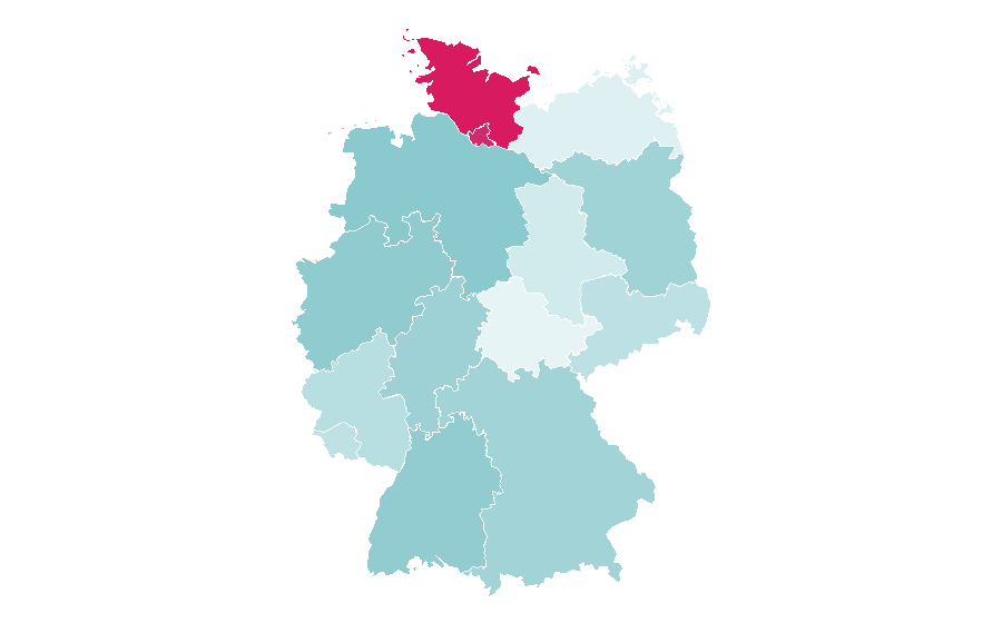 Affinity by region — Tagesschau24, Germany