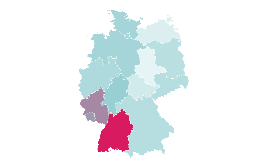 Affinity by region — Tai Chi Master (film), Germany