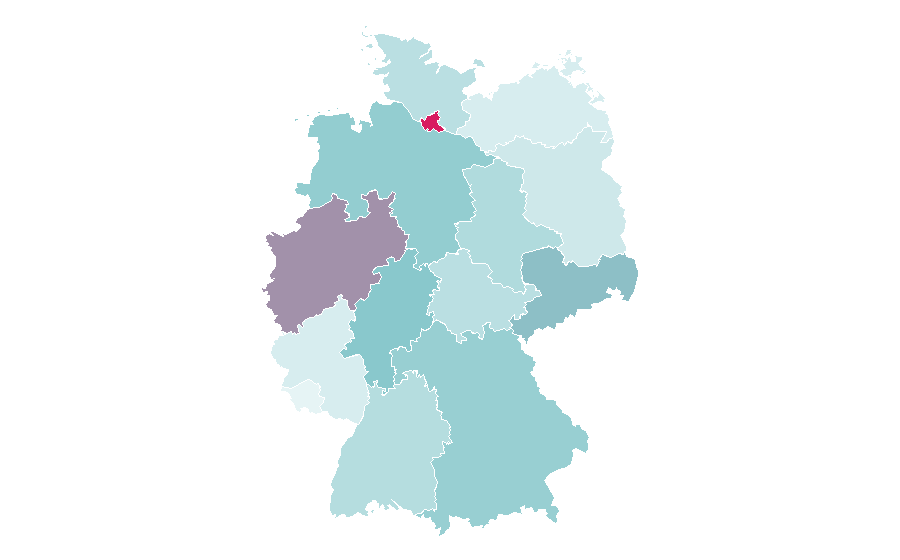 Affinity by region — Take-Two Interactive, Germany