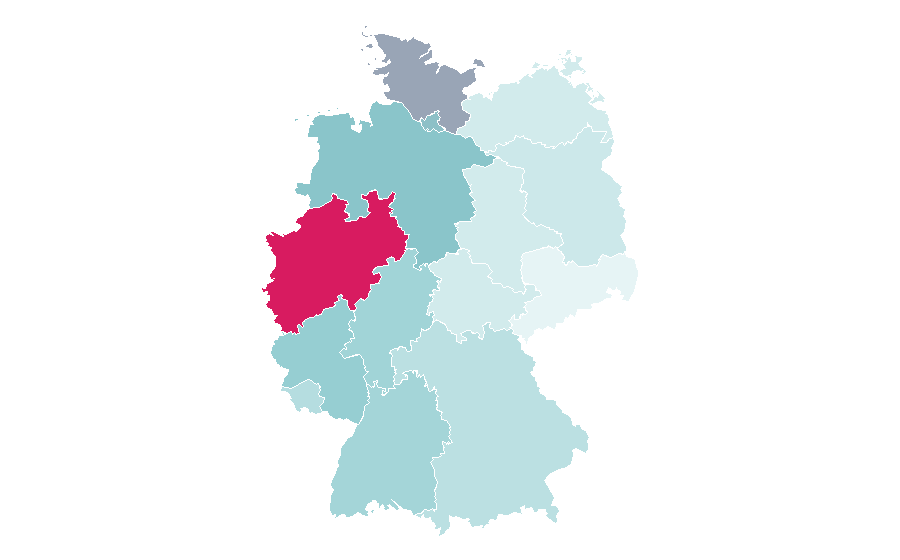 Affinity by region — Talcid, Germany