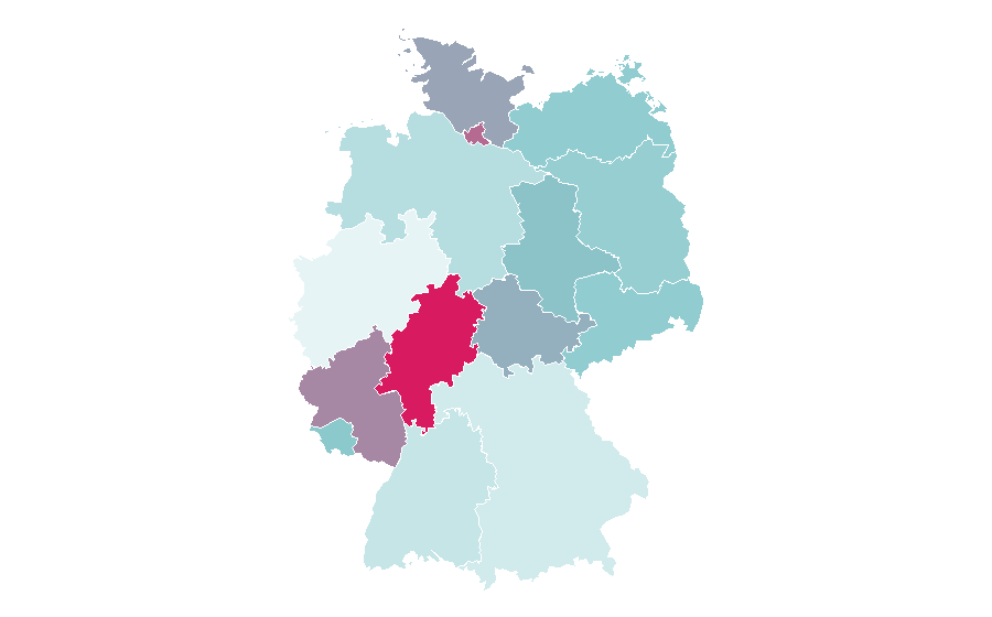 Affinity by region — Tamil cinema, Germany