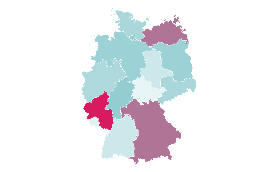 Affinity by region — Tampa Bay Buccaneers, Germany