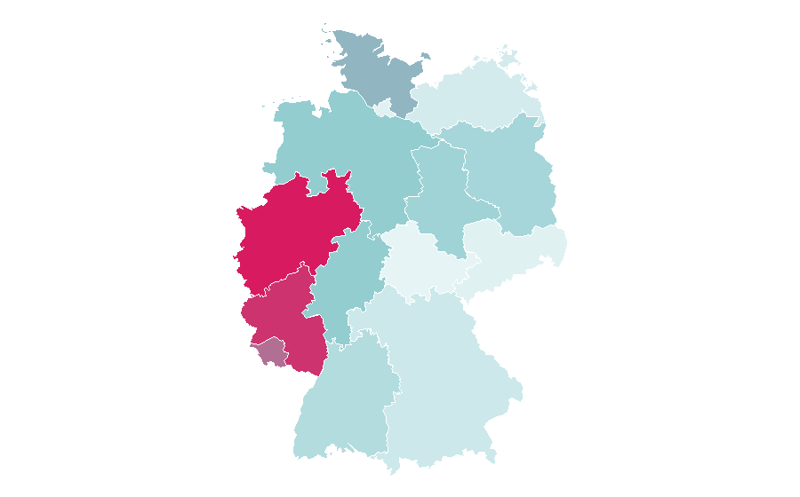 Affinity by region — Tanner Buchanan, Germany