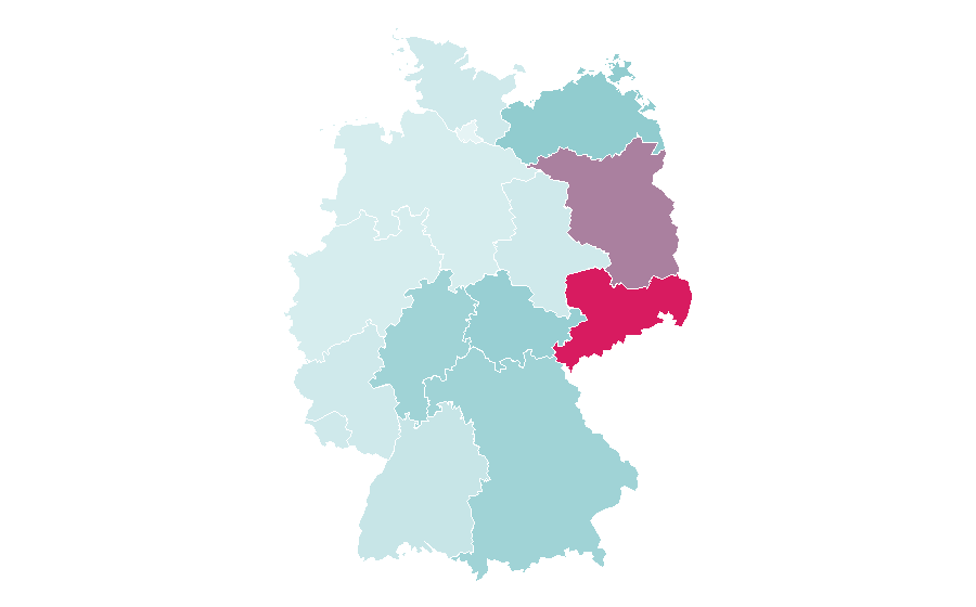 Affinity by region — Tap water, Germany