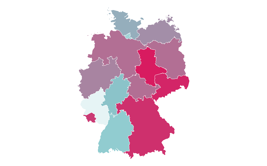 Affinity by region — Tara Reid, Germany
