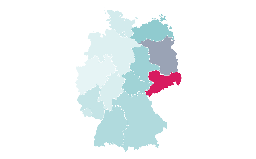 Affinity by region — Taraxacum officinale, Germany