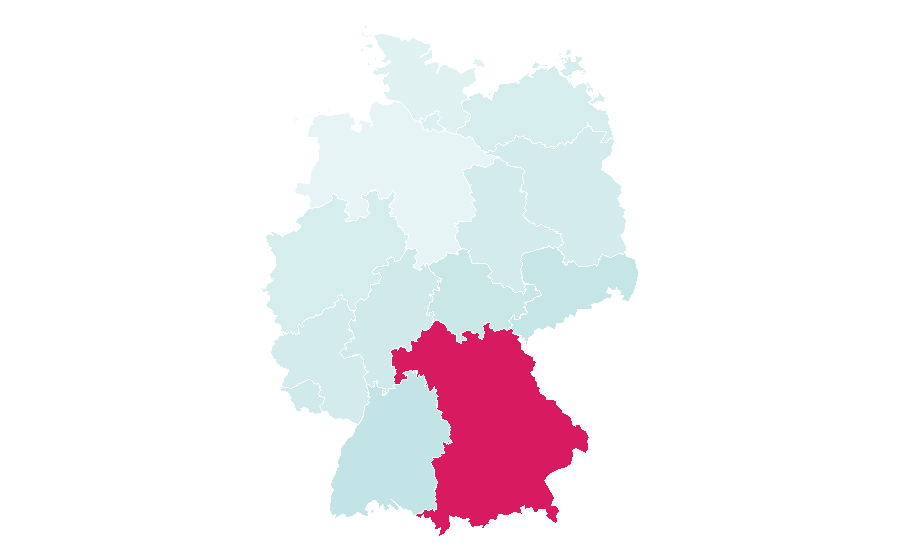Affinity by region — Tarot, Germany