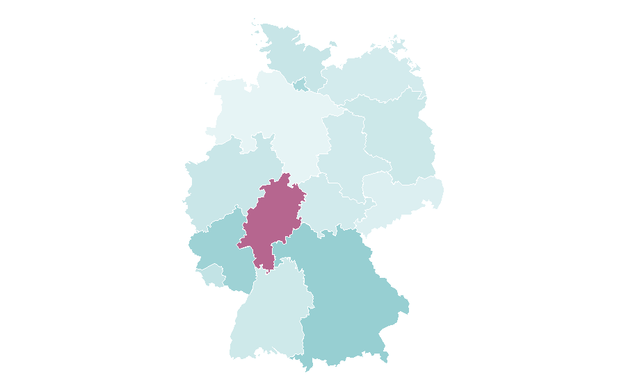 Affinity by region — Tavern, Germany