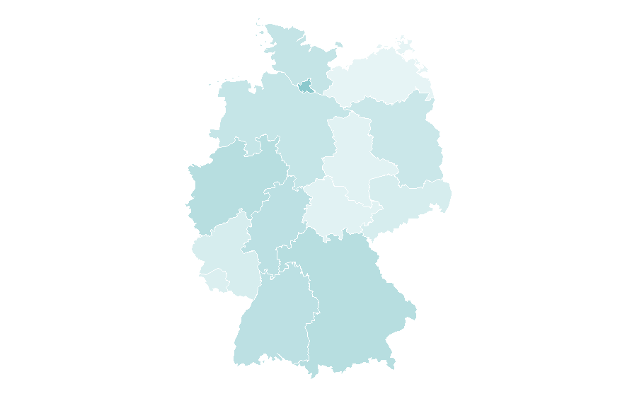 Affinity by region — Taxfix, Germany