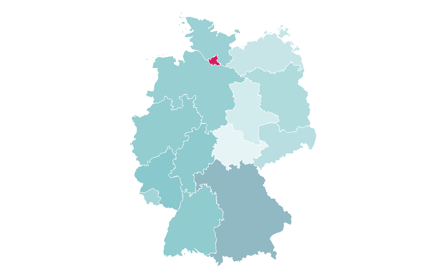 Affinità per regione — Taxicab, Germania