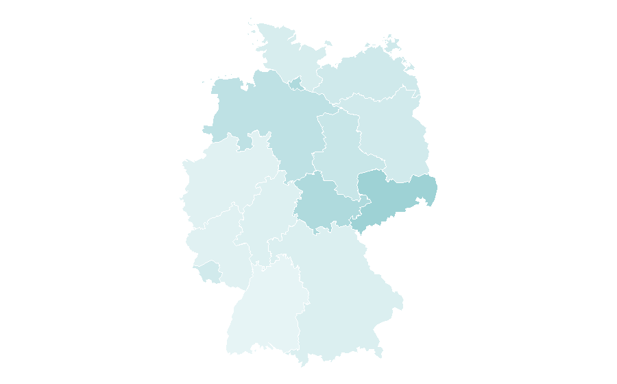 Affinity by region — Team Scheisse, Germany