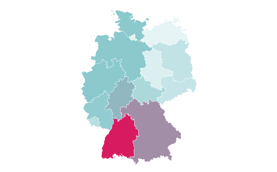 Affinity by region — TeamViewer, Germany