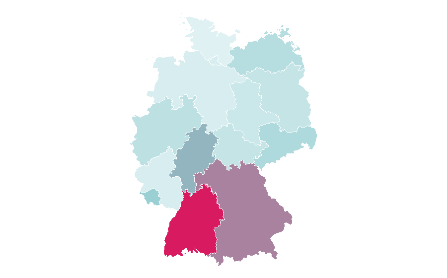 Affinity by region — Technical analysis, Germany
