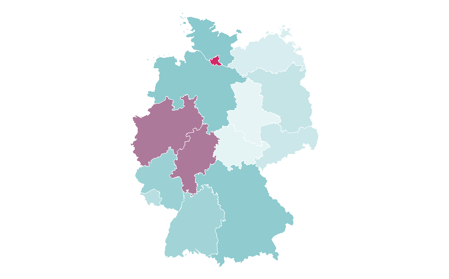 Affinity by region — Ted Lasso, Germany