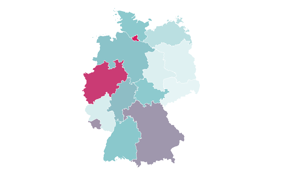 Affinity by region — Telefónica Germany, Germany