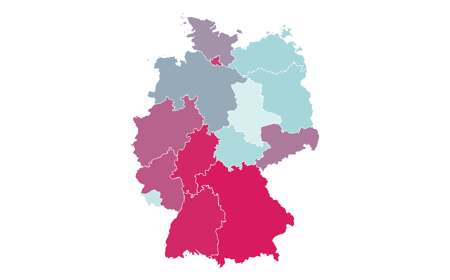 Affinity by region — Tenerife, Germany