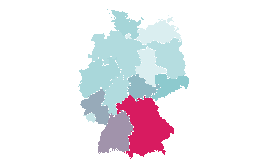 Affinity by region — Terra X, Germany