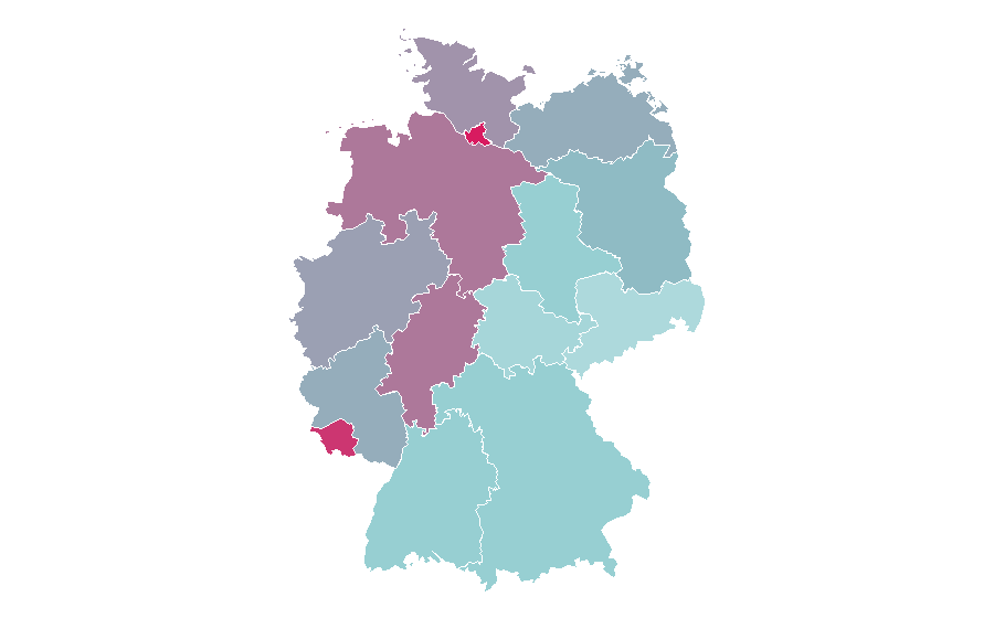 Affinity by region — Terrier, Germany