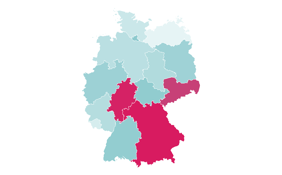 Affinity by region — Tesco, Germany