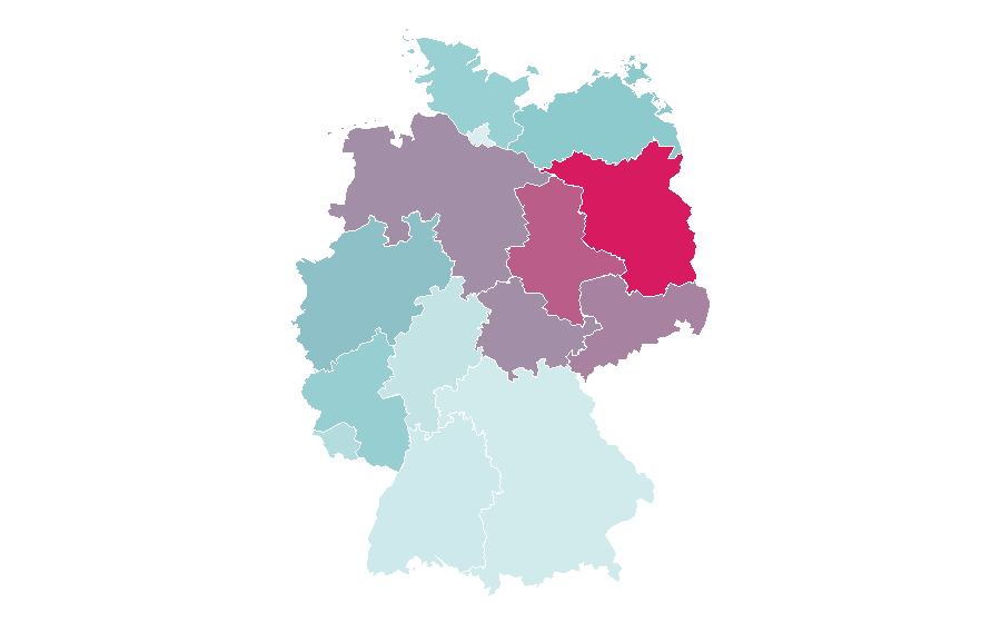 Affinity by region — Teufel (manufacturer), Germany