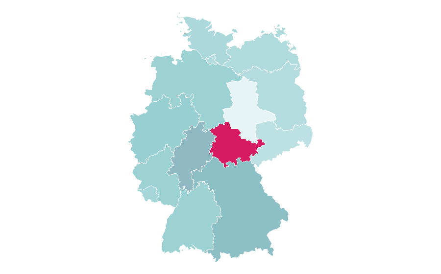 Affinity by region — Texas, Germany
