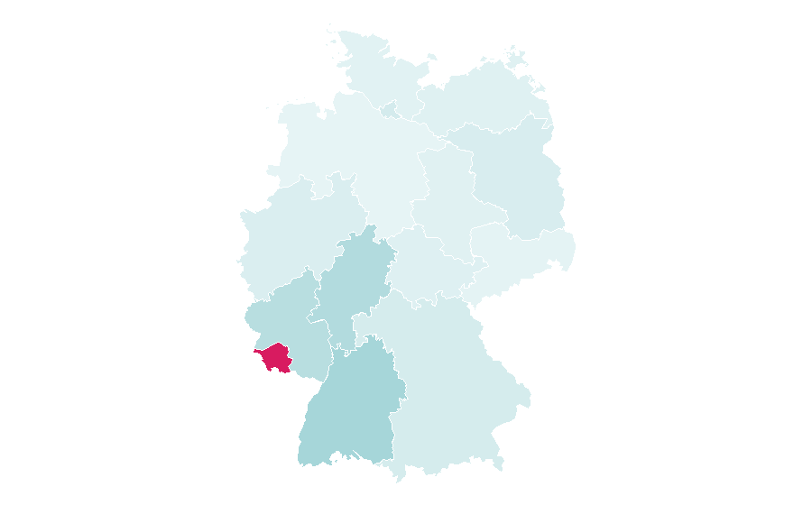 Affinity by region — TF1, Germany