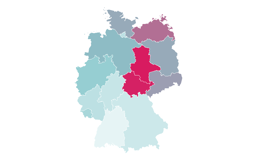 Affinity by region — The A-Team, Germany