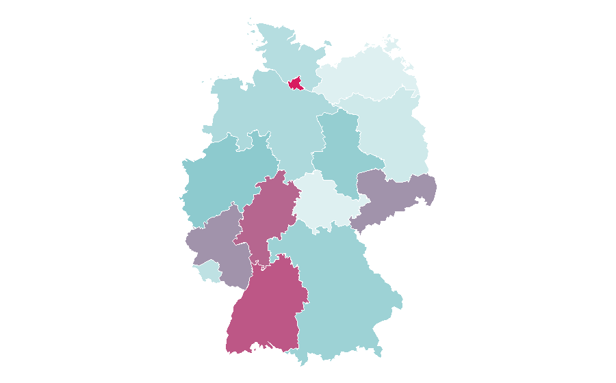 Affinity by region — The Black Eyed Peas, Germany