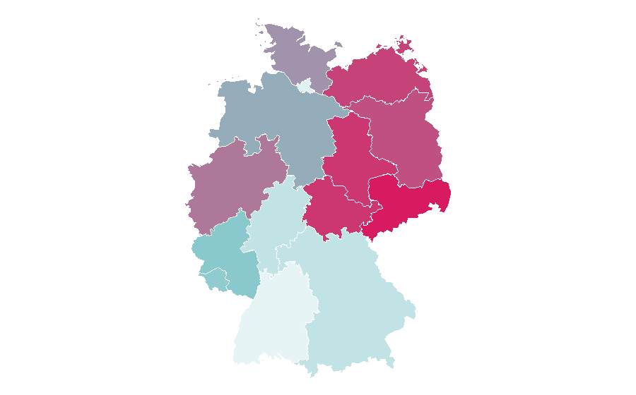 Affinity by region — The Block (Australian TV series), Germany