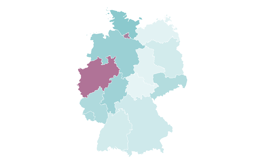 Affinity by region — The Breakfast Club, Germany