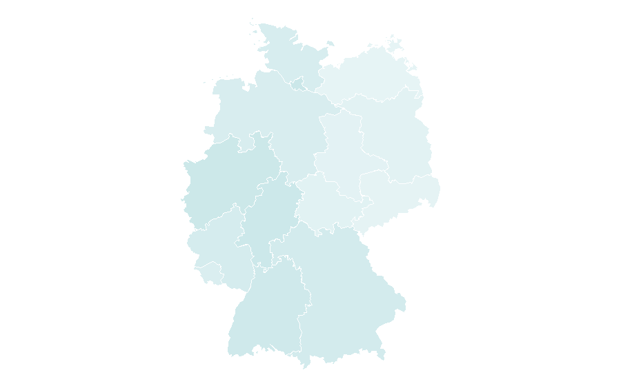 Affinity by region — The Bronx, Germany