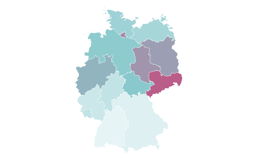 Affinity by region — The Cure, Germany