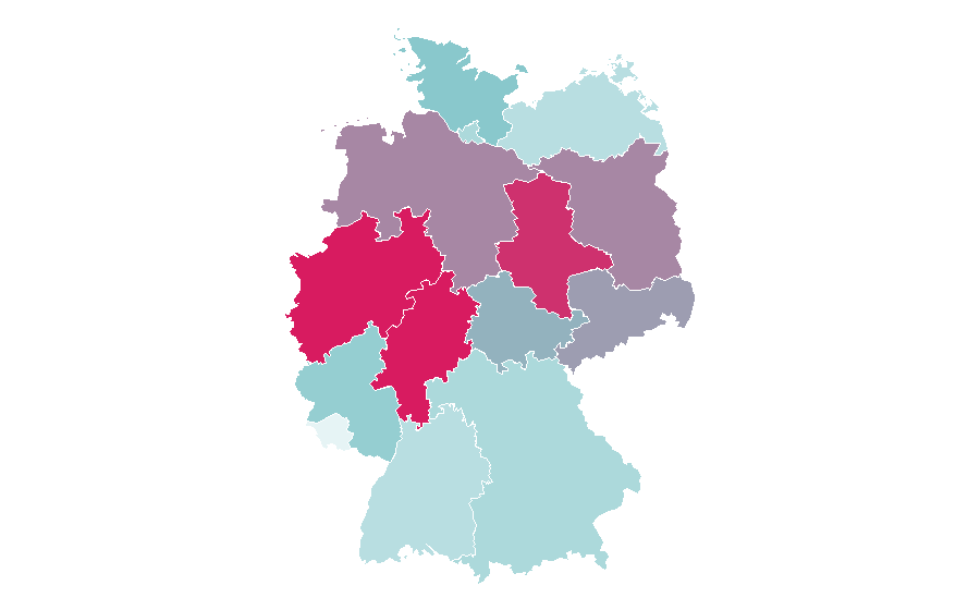 Affinity by region — The Dark Knight Rises, Germany