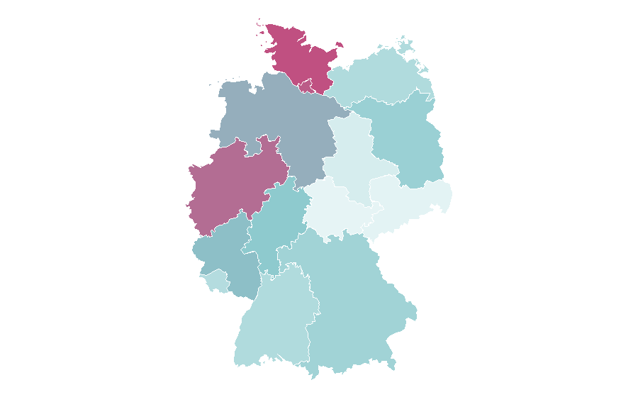 Affinity by region — The Diplomat, Germany