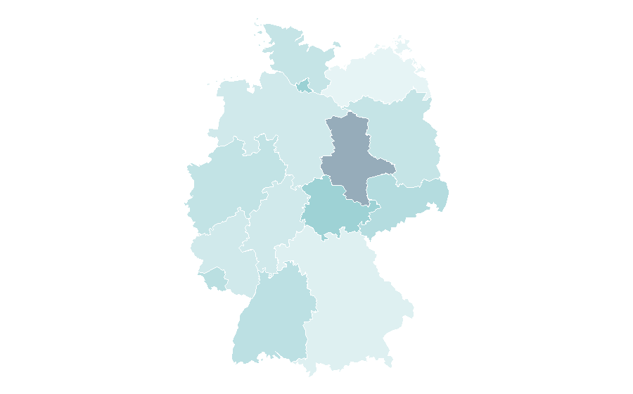 Affinity by region — The Doors, Germany