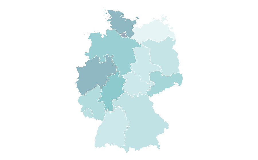 Affinity by region — The Expanse (novel series), Germany