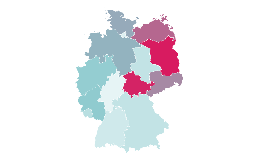 Affinity by region — The Hunger Games: Mockingjay – Part 2, Germany