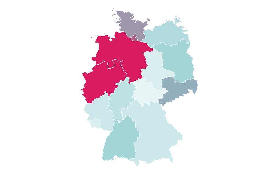 Affinity by region — The Intouchables, Germany