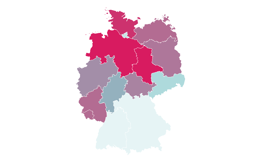 Affinity by region — The Last House on the Left (2009 film), Germany