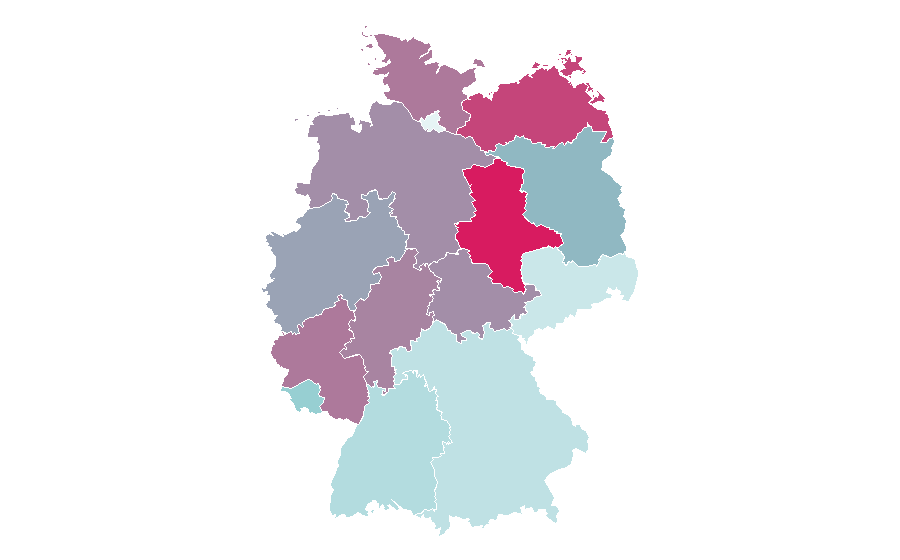 Affinity by region — The Last Kingdom, Germany